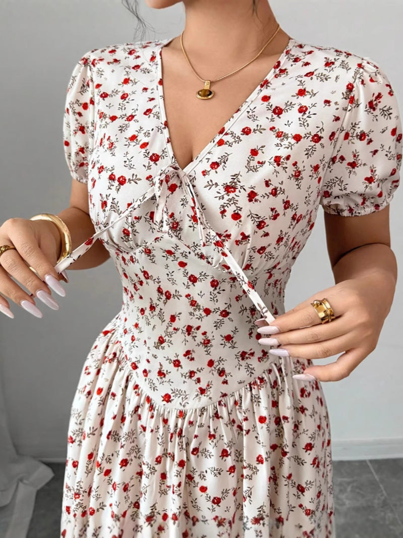 Rosalie Floral Maxi Dress - Pink