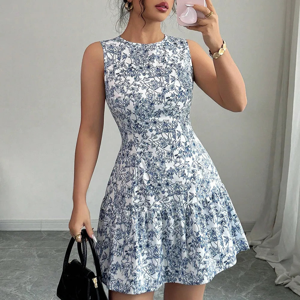 Willow Bloom Floral Mini Dress