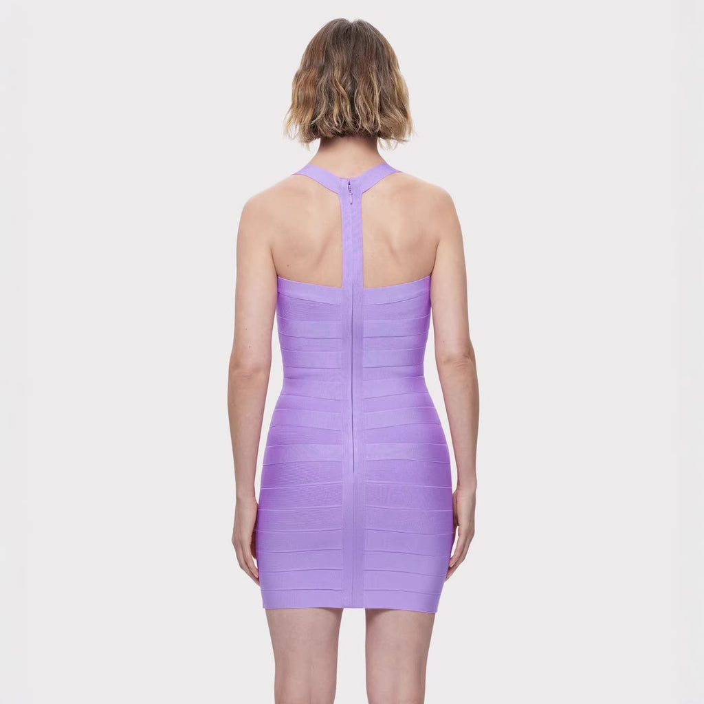 Lilac Luxe Bandage Mini Dress