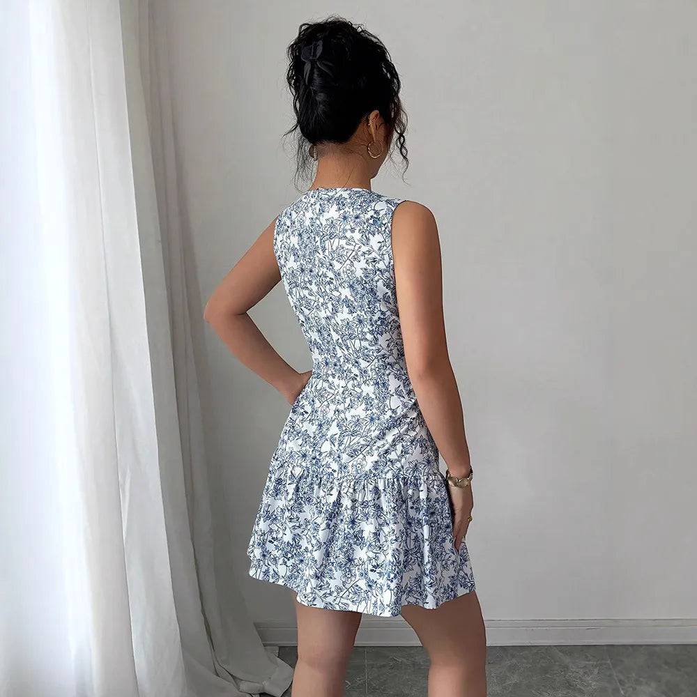 Willow Bloom Floral Mini Dress