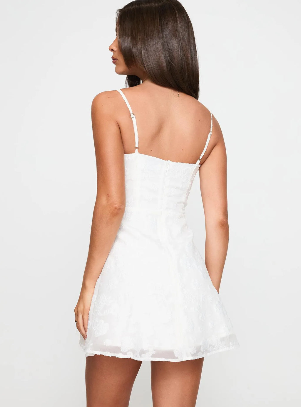 Sweetheart Lace Mini Dress