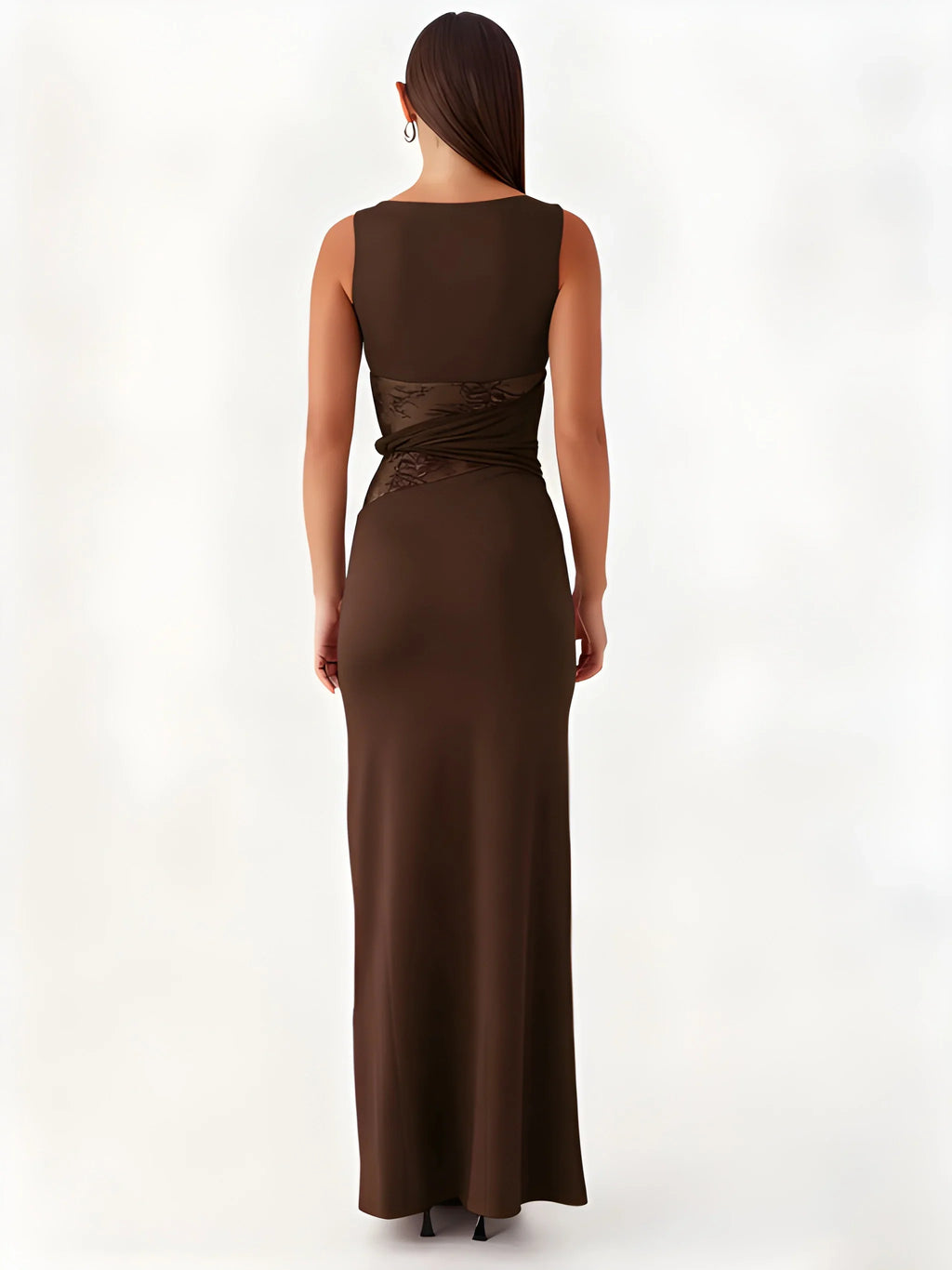 Celeste Lace Cut-Out Maxi Dress
