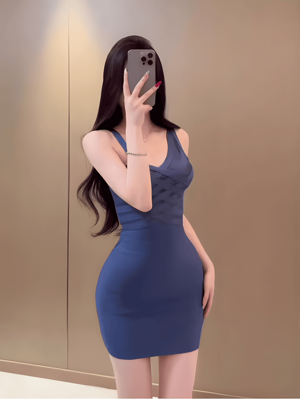 Sculpted Elegance Bandage Mini Dress