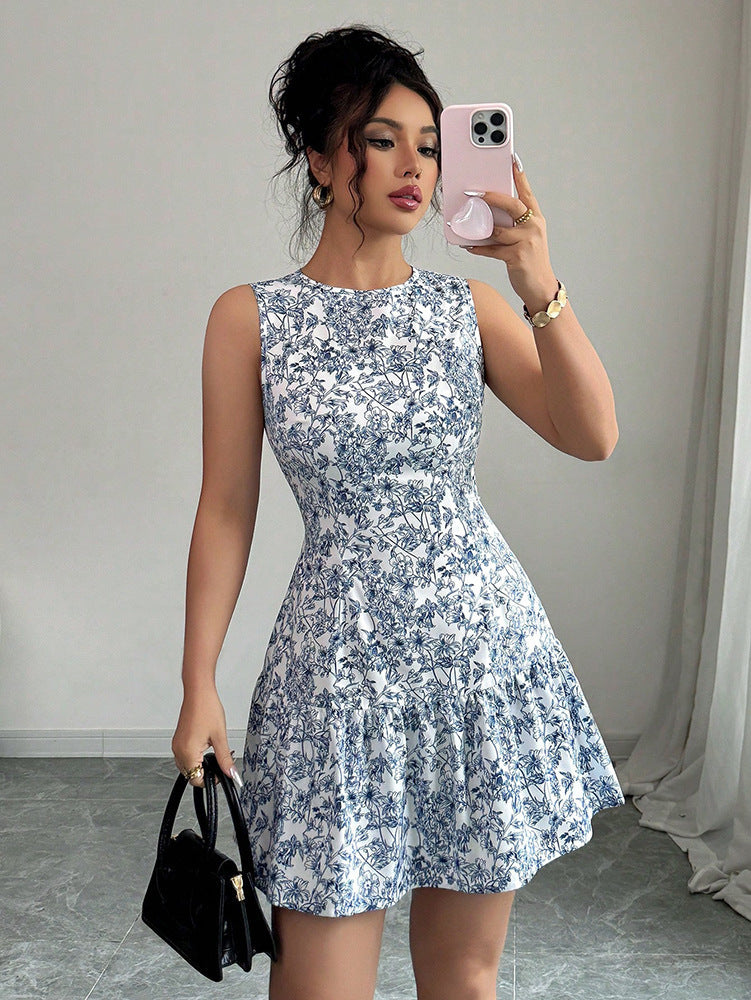 Willow Bloom Floral Mini Dress