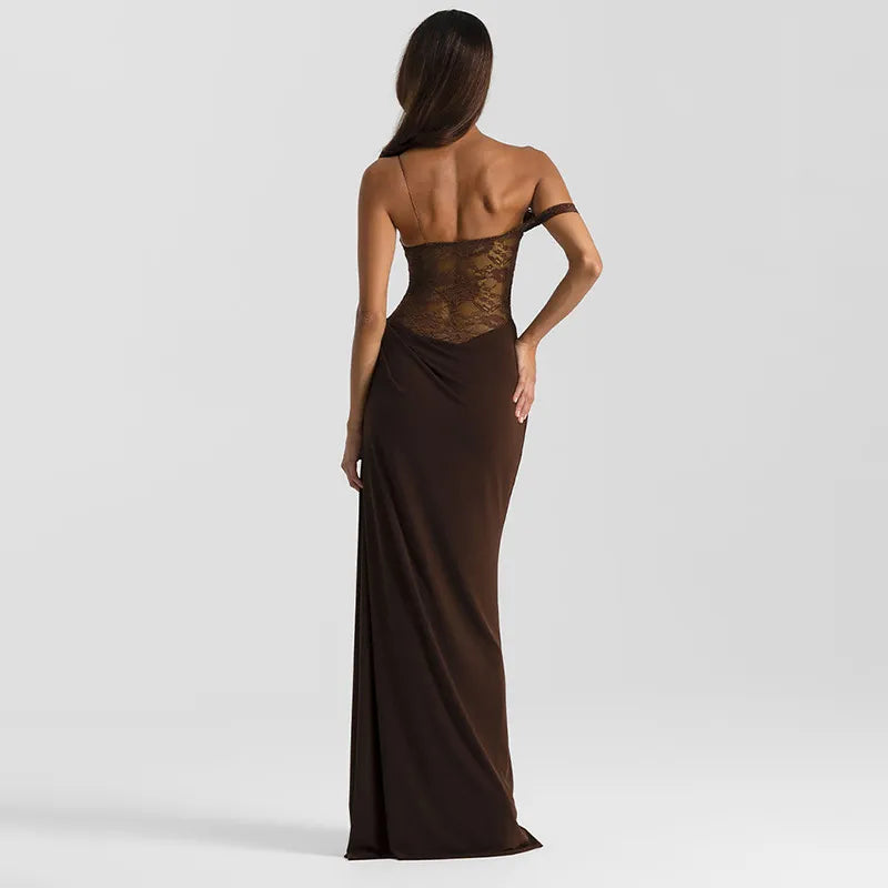 Valentina Lace Corset Maxi Dress