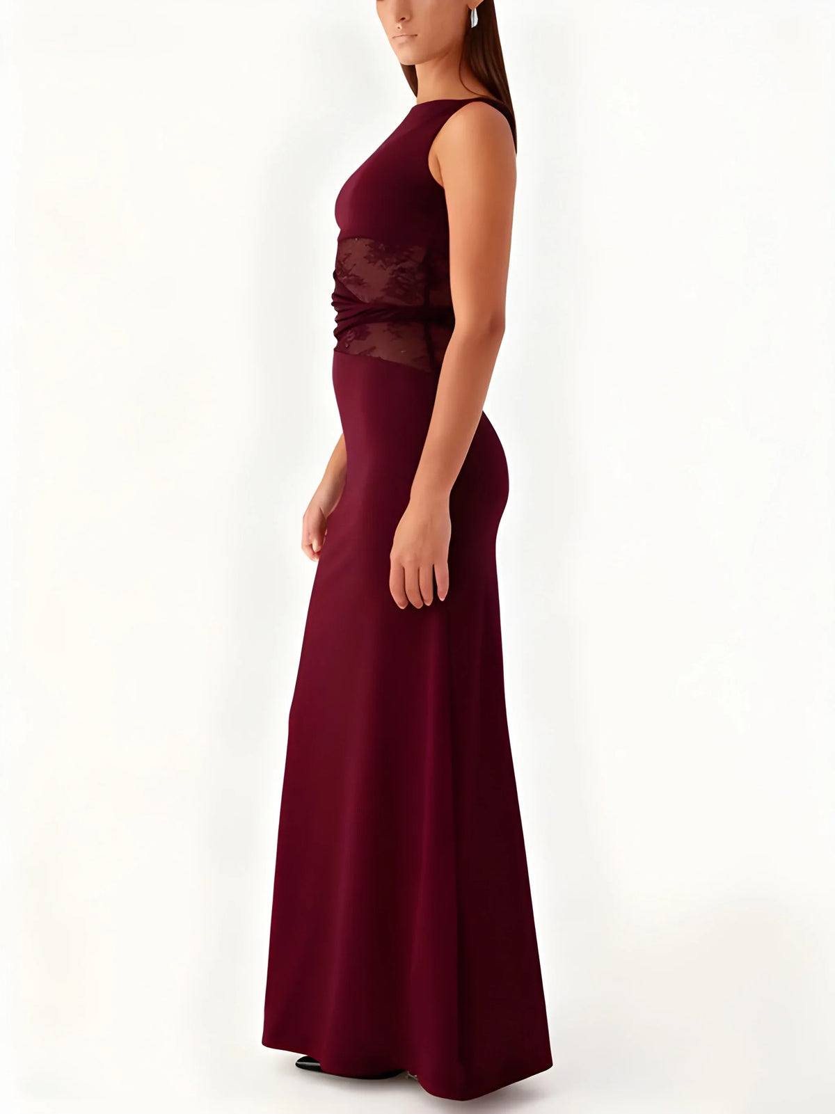 Celeste Lace Cut-Out Maxi Dress