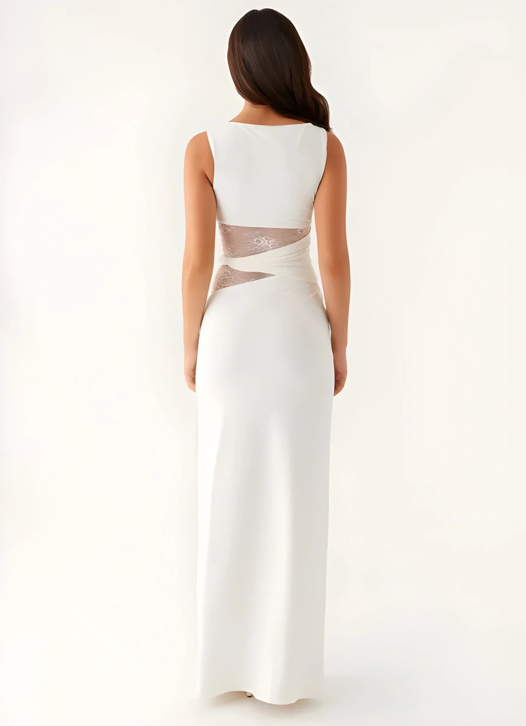 Celeste Lace Cut-Out Maxi Dress