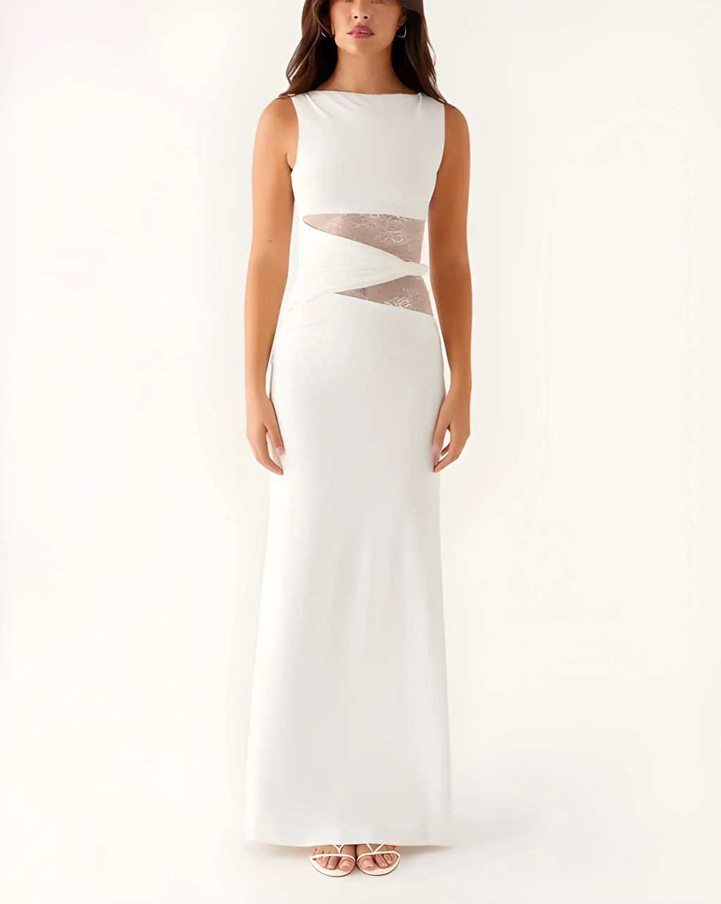 Celeste Lace Cut-Out Maxi Dress
