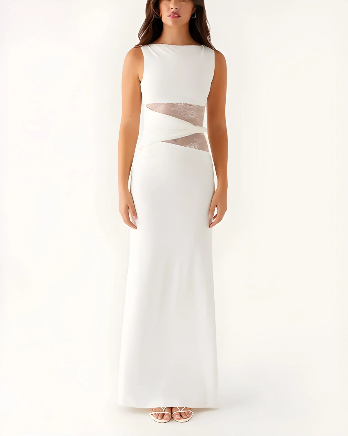 Celeste Lace Cut-Out Maxi Dress