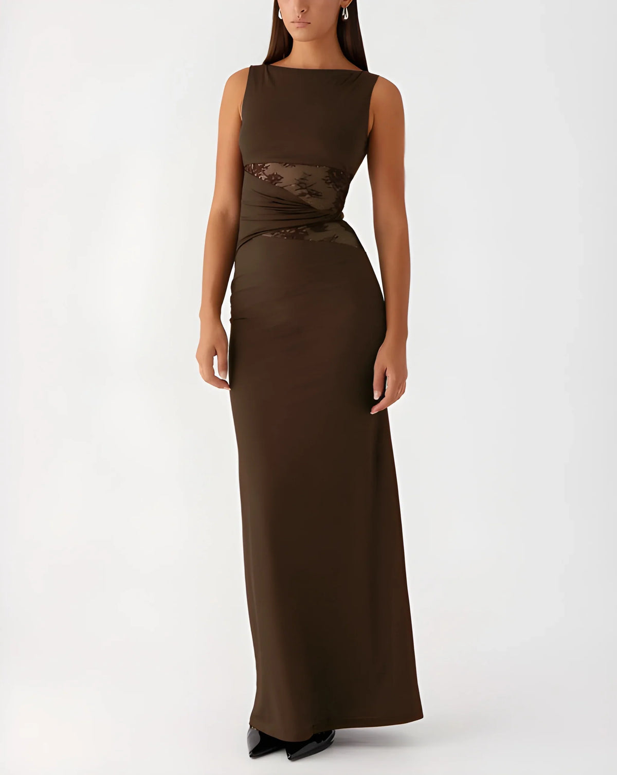 Celeste Lace Cut-Out Maxi Dress
