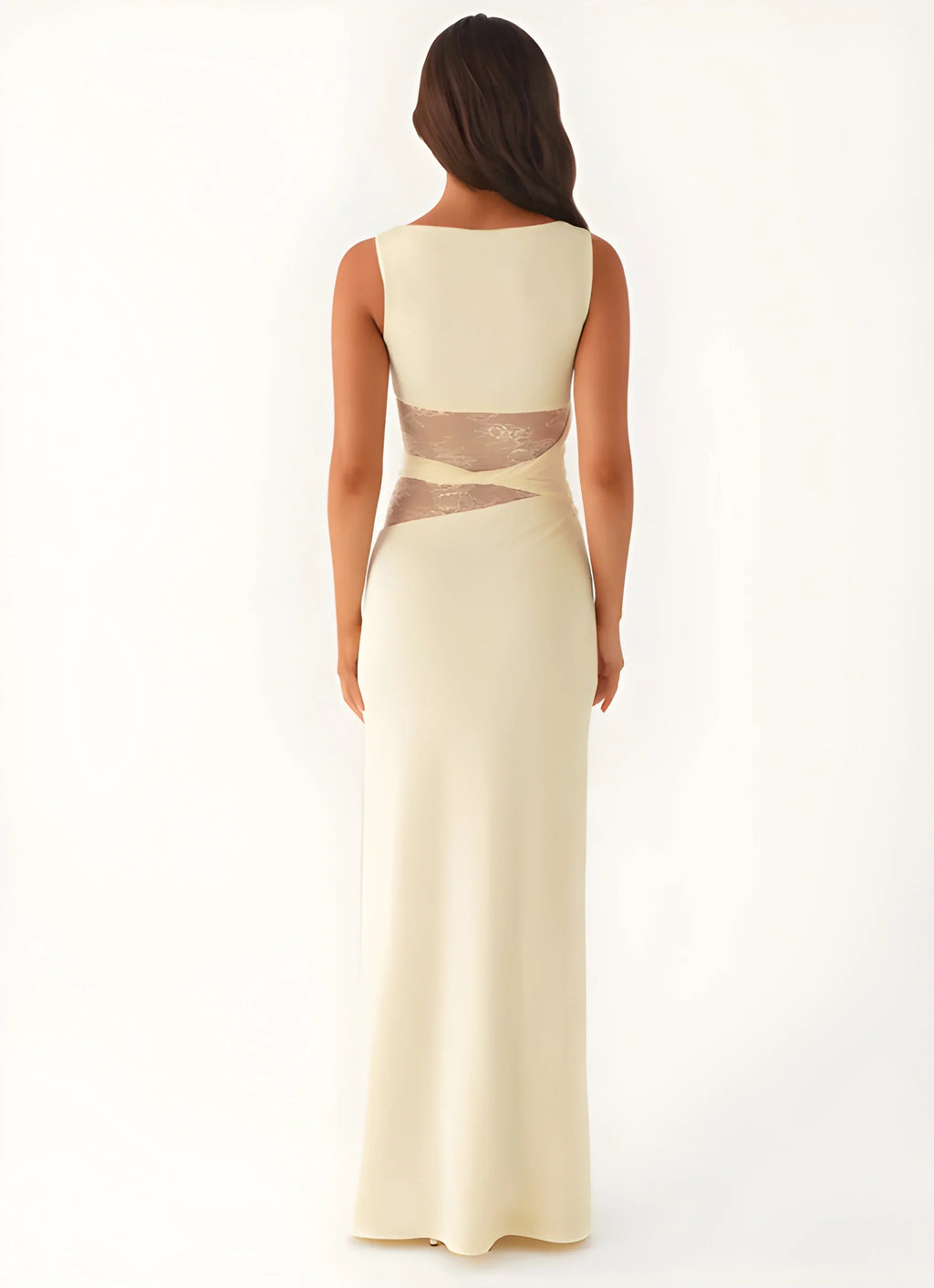 Celeste Lace Cut-Out Maxi Dress
