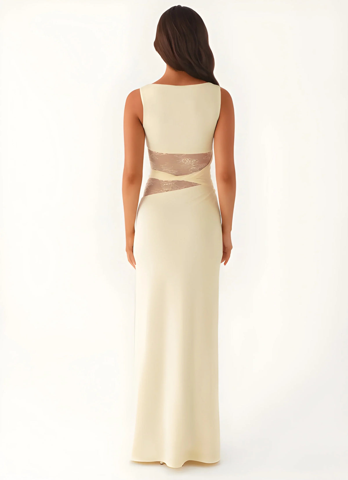 Celeste Lace Cut-Out Maxi Dress